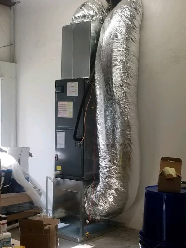 Vertical HVAC Unit Installed In Abbeville, SC